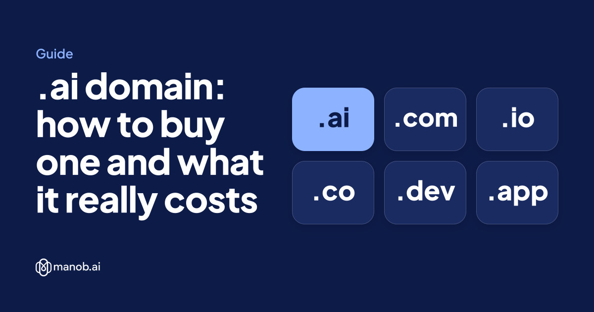 How to Buy a .ai Domain (and What It Really Costs)