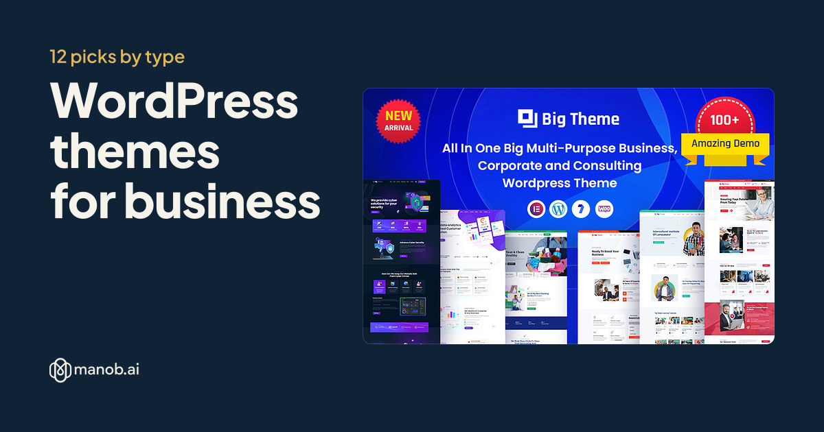 WordPress Themes for Business: 12 Small-Business and Corporate Picks, Grouped by Business Type