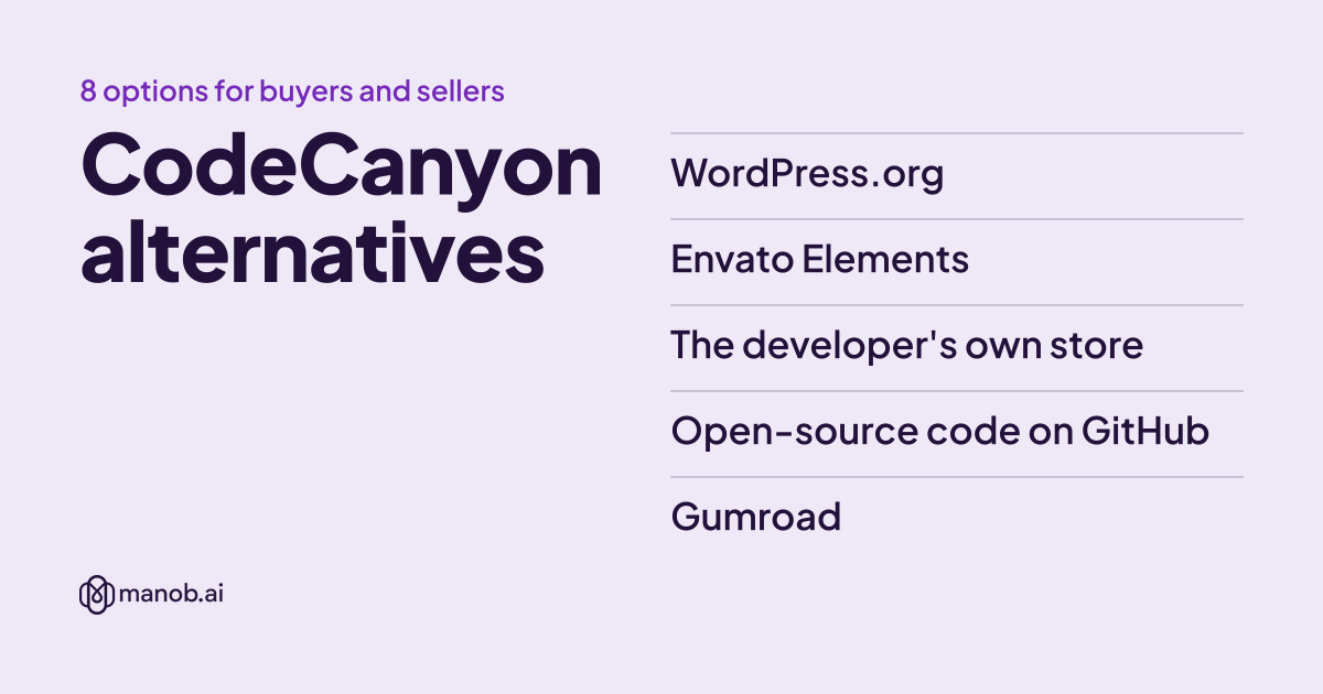 8 CodeCanyon Alternatives for Plugins, Scripts and App Code