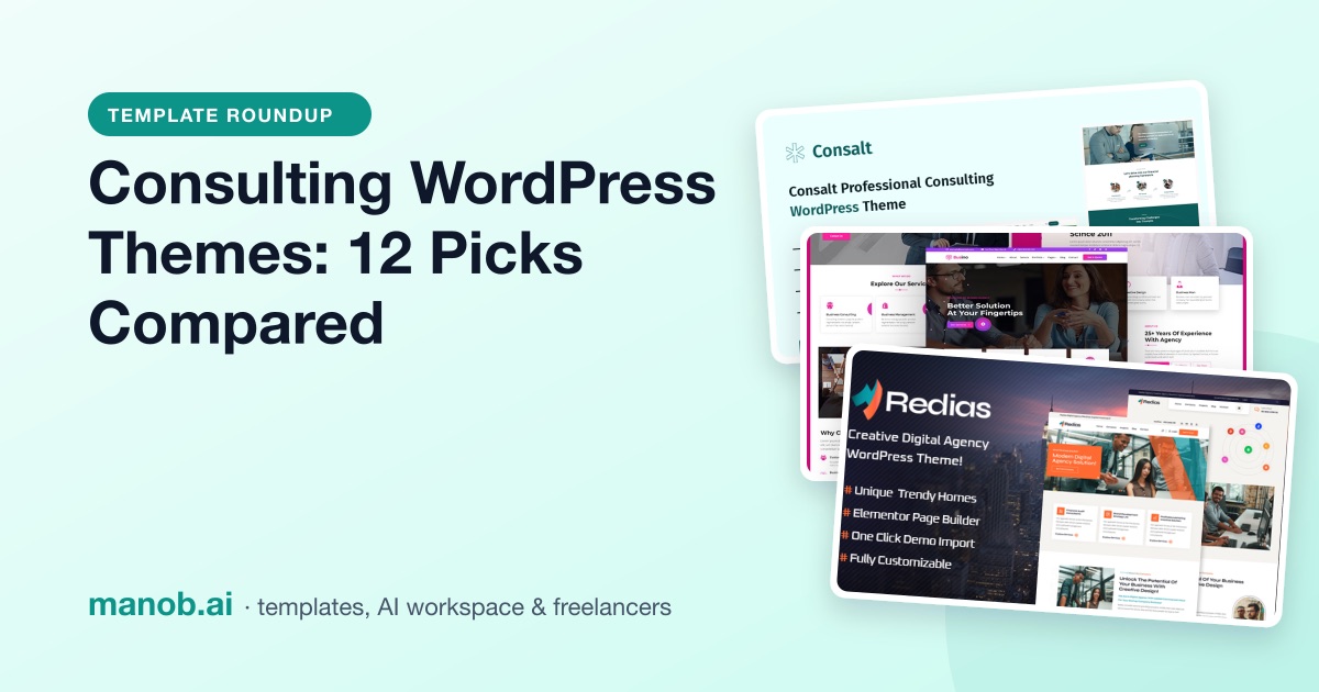 12 Consulting WordPress Themes, Compared Honestly