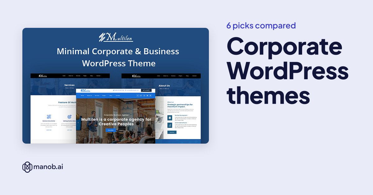 Corporate WordPress Themes, Compared