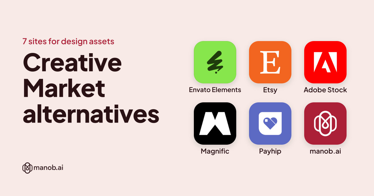 7 Creative Market Alternatives for Buying and Selling Design Assets