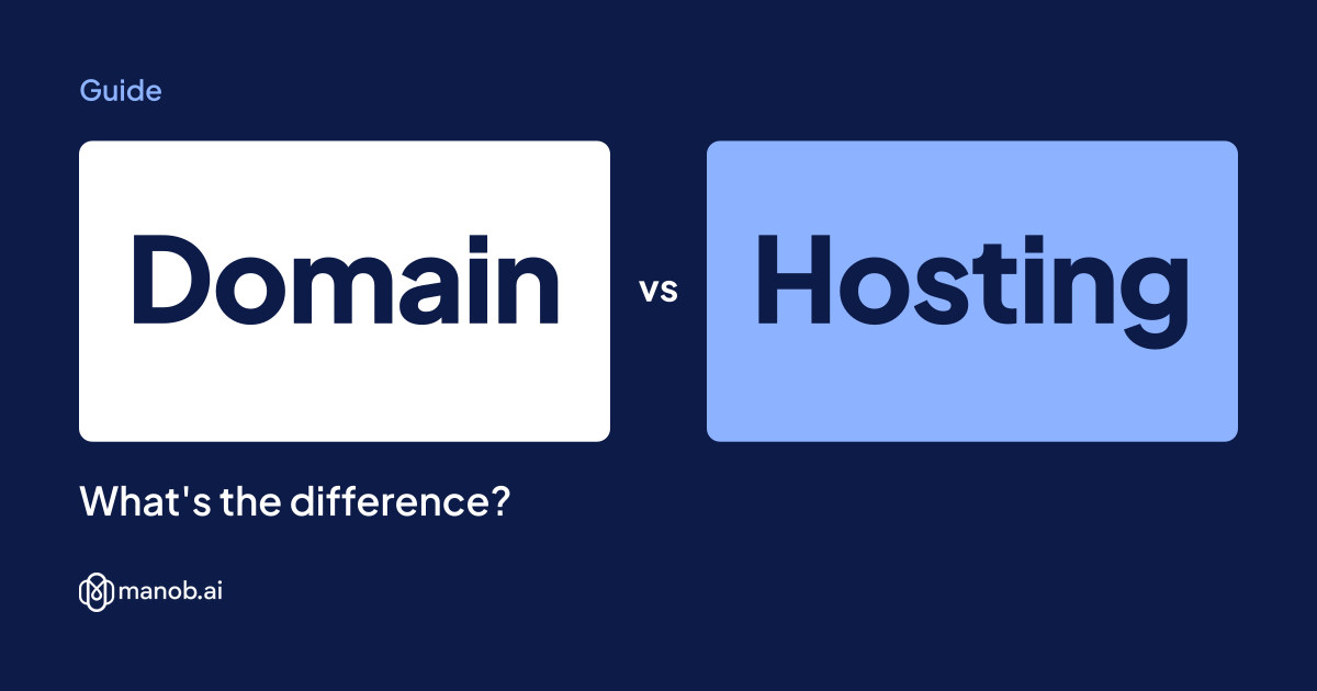 Domain vs Hosting: What Each One Does and Whether You Need Both