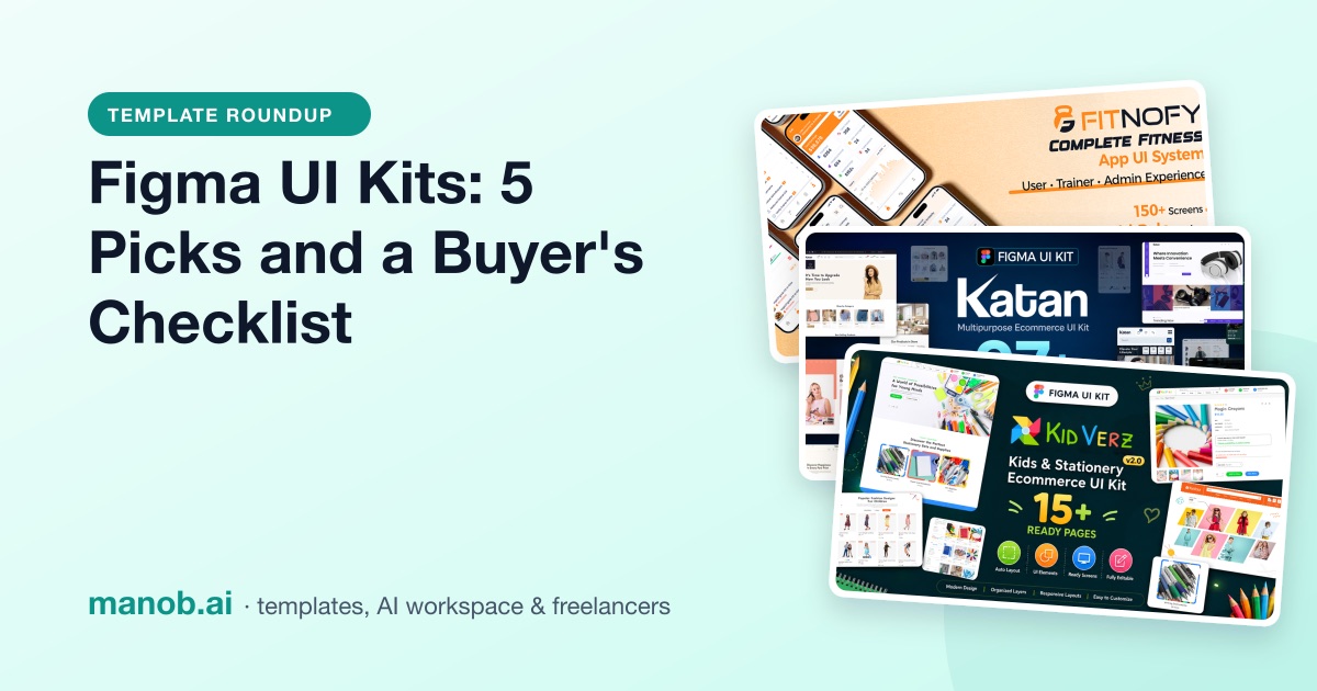 Figma UI Kits and Website Templates: 5 Picks and What to Check