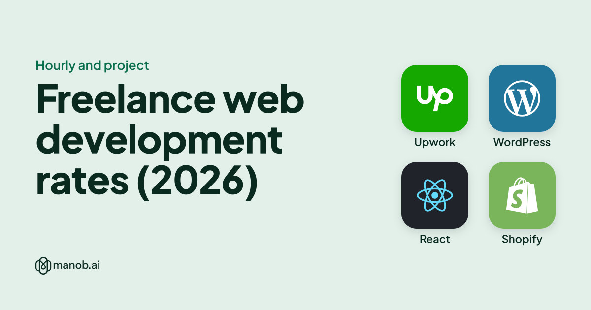 Freelance Web Development Rates in 2026: Hourly, Project and Salary Data
