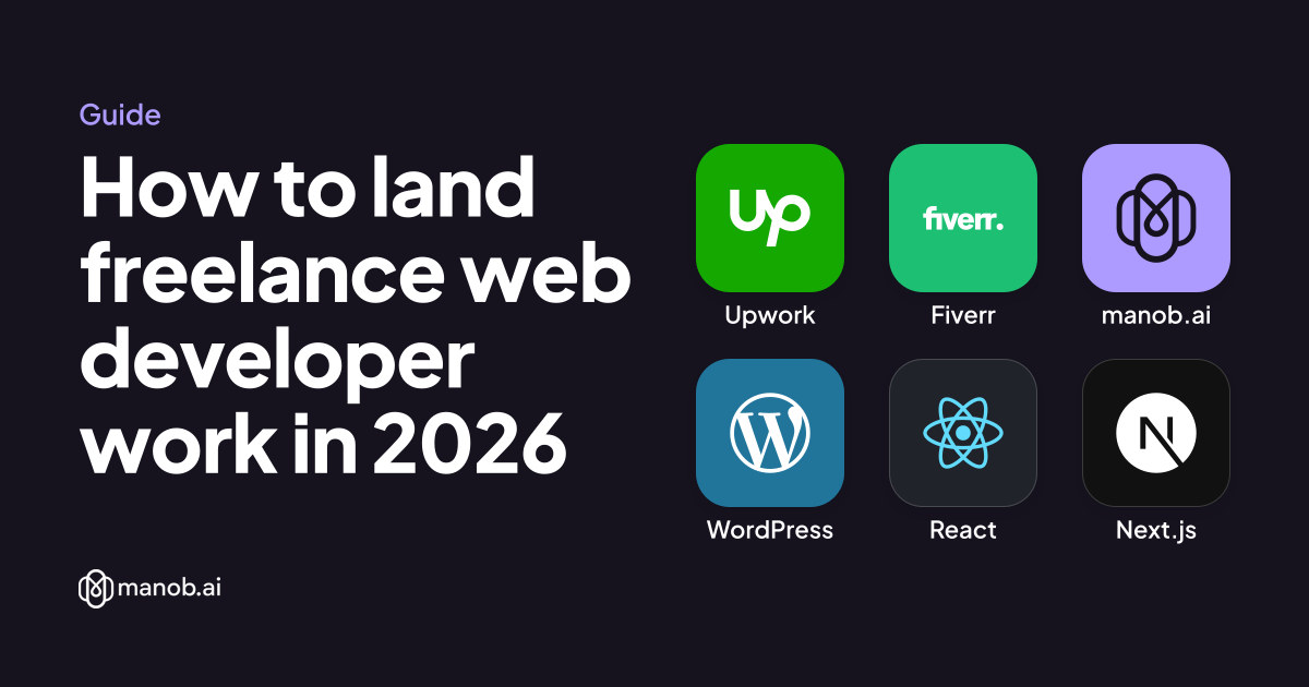 How to Become a Freelance Web Developer and Land Your First Clients