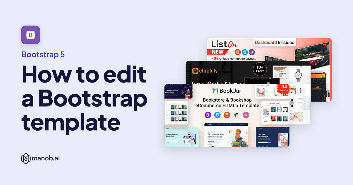 How to Use and Edit a Bootstrap Template, Step by Step