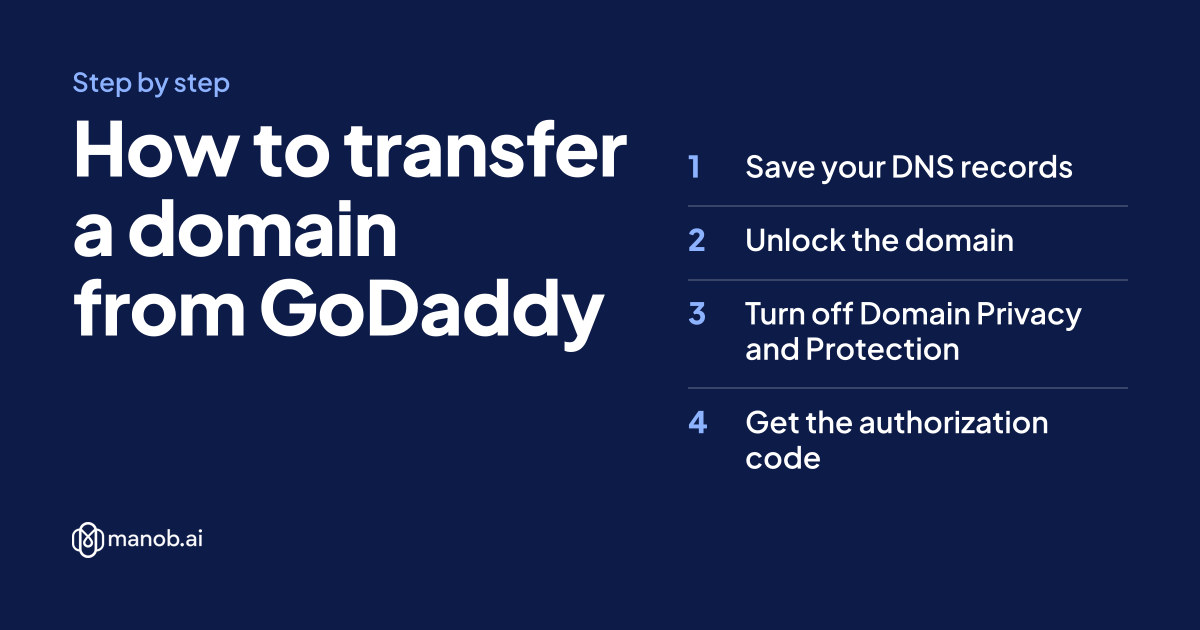 How to Transfer a Domain From GoDaddy Without Breaking Your Site