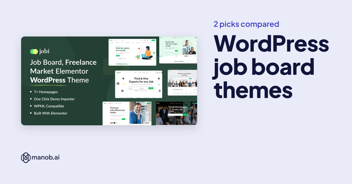 Two WordPress Job Board Themes, and When to Choose One