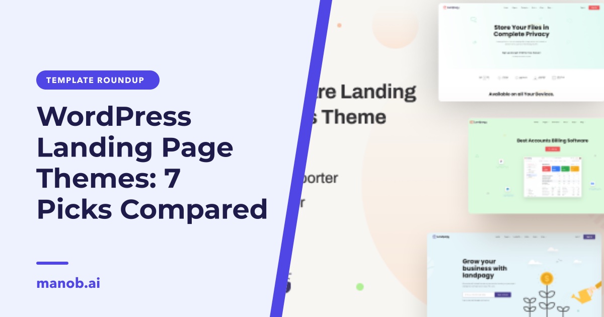 WordPress Landing Page Themes, and When a Plugin Is the Better Fit