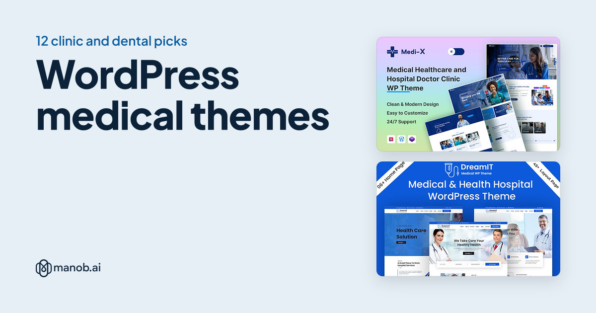 WordPress Medical Themes for Clinics, Dentists and Med Spas
