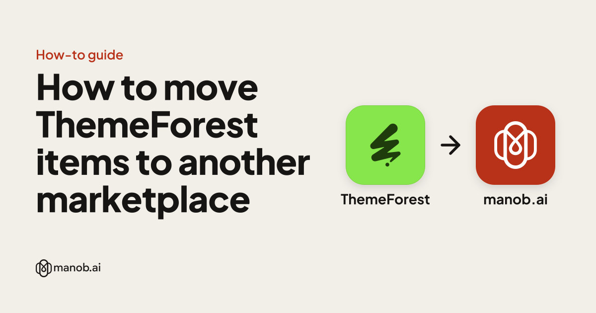 How to Move Your ThemeForest and CodeCanyon Items to Another Marketplace