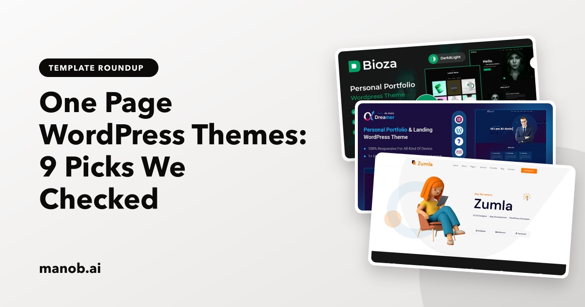 One Page WordPress Themes: 9 Whole-Site Demos on a Single Scroll, Plus the SEO Trade-Offs
