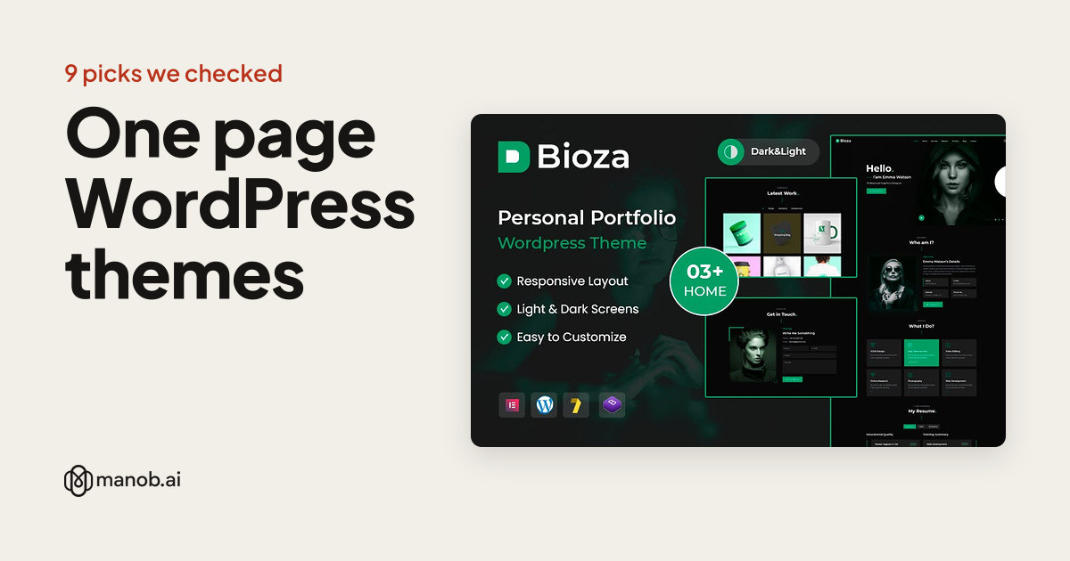 One Page WordPress Themes: 9 Whole-Site Demos on a Single Scroll, Plus the SEO Trade-Offs