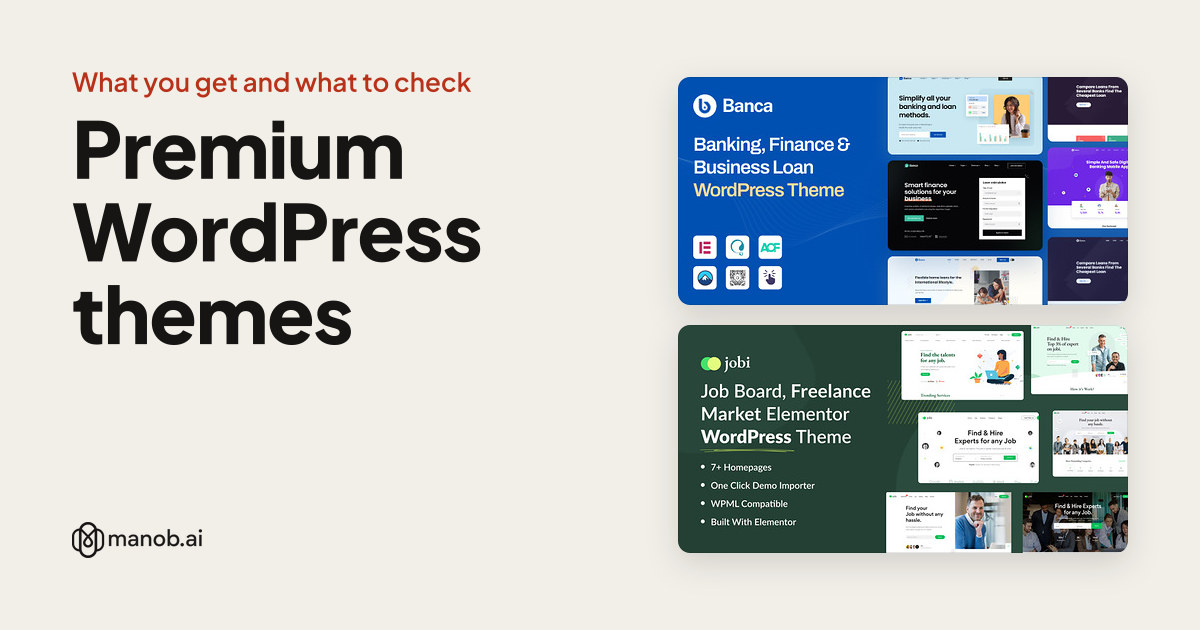 Premium WordPress Themes: What You Actually Get, Red Flags to Avoid, and 8 Examples