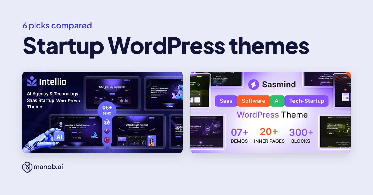 Startup WordPress Themes, Compared