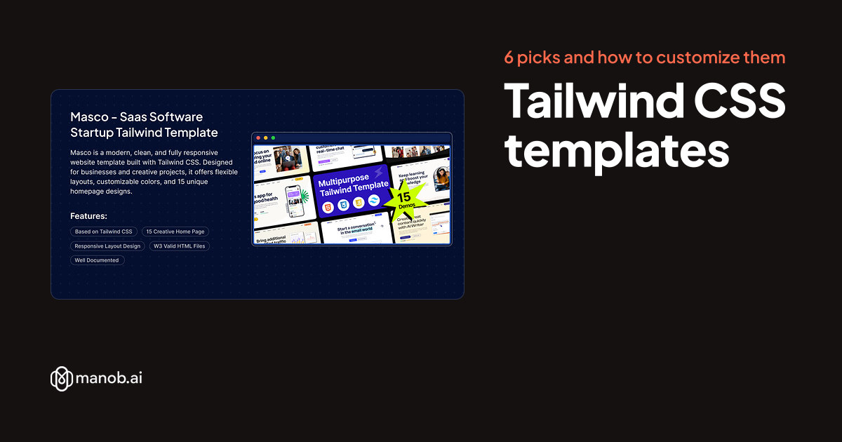 Tailwind CSS Templates: 9 Picks, Plus How to Customize and Rebuild Them